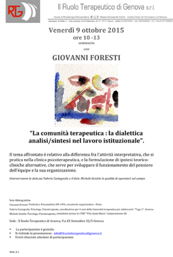 seminario Foresti